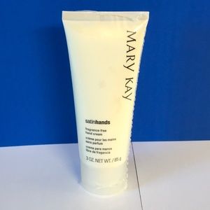 NEW Sealed Mary Kay Satin Hands, Fragrance free hand cream 3oz